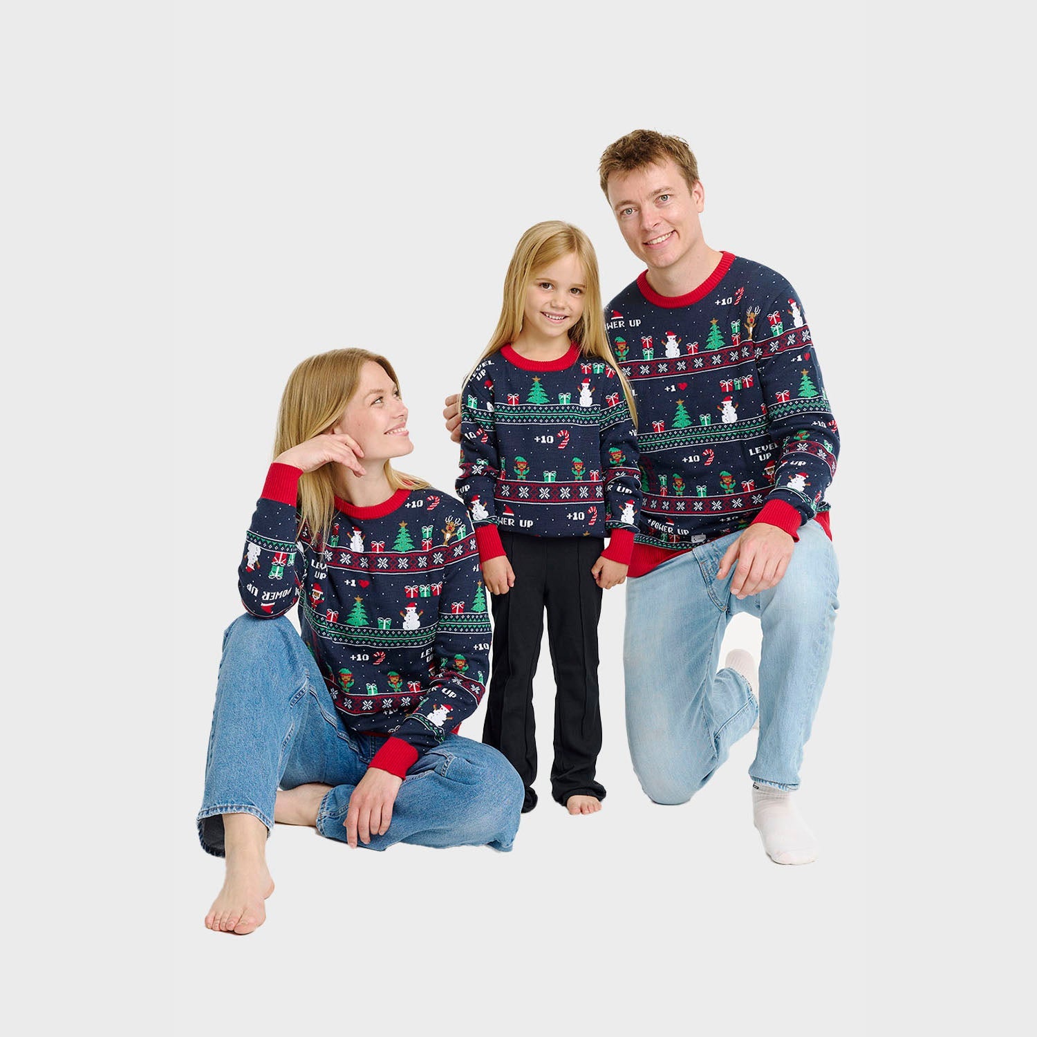 Vintage Gaming Christmas Sweater – Kids